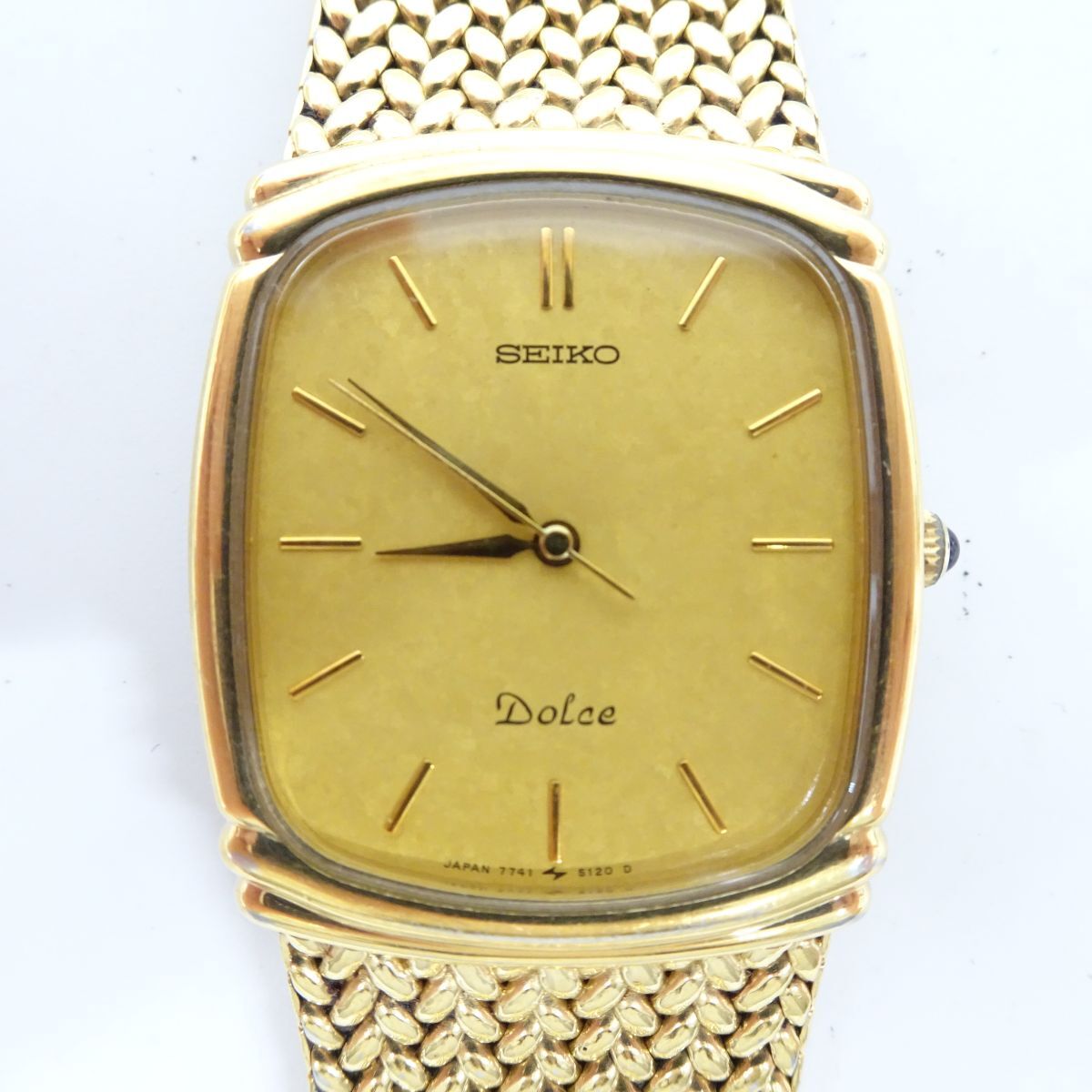 ♪tyim 6909-1 285 稼働品 SEIKO セイコー Dolce ドルチェ メンズ