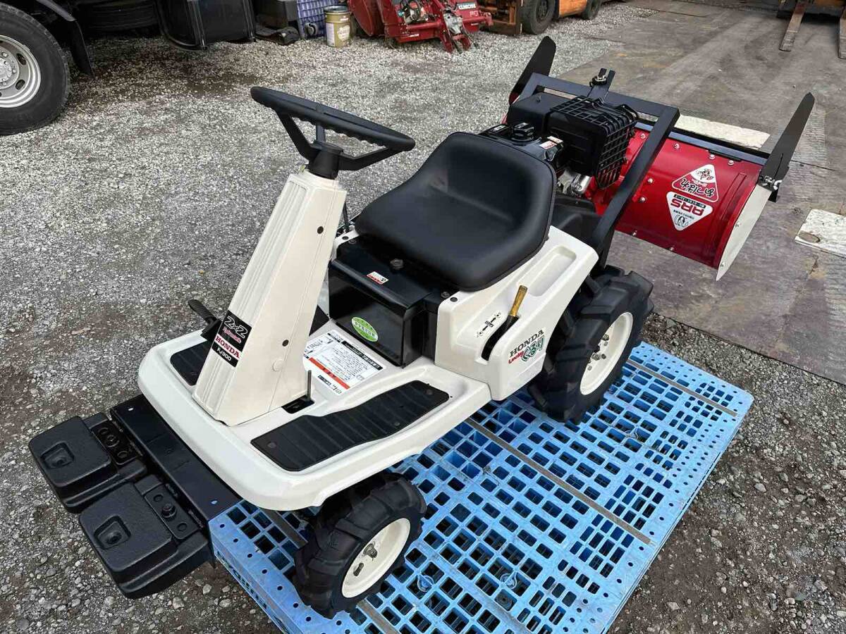 HONDA トラクター FJ900 セル 最大9馬力 軽トラ積載可能 動作良好 厚木市) ホンダ FJ900 乗用 管理機 Luckyくるり トラクターガソリン