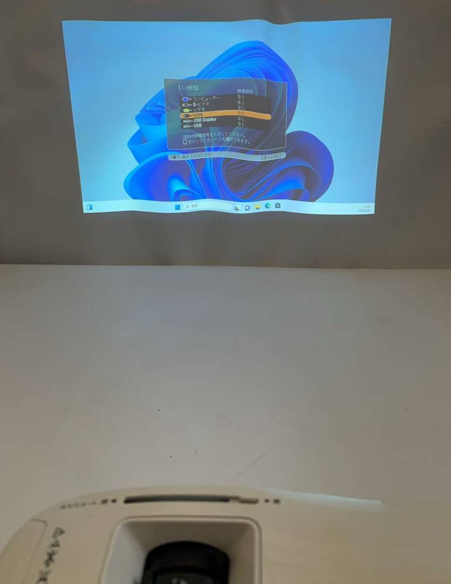 1円～ EPSON 液晶プロジェクター EB-W8 ★ 簡易チェック★投影OK☆_3
