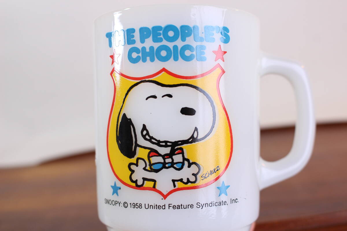 送料無料】美品！ 1980年大統領選挙 ファイヤーキング スヌーピー