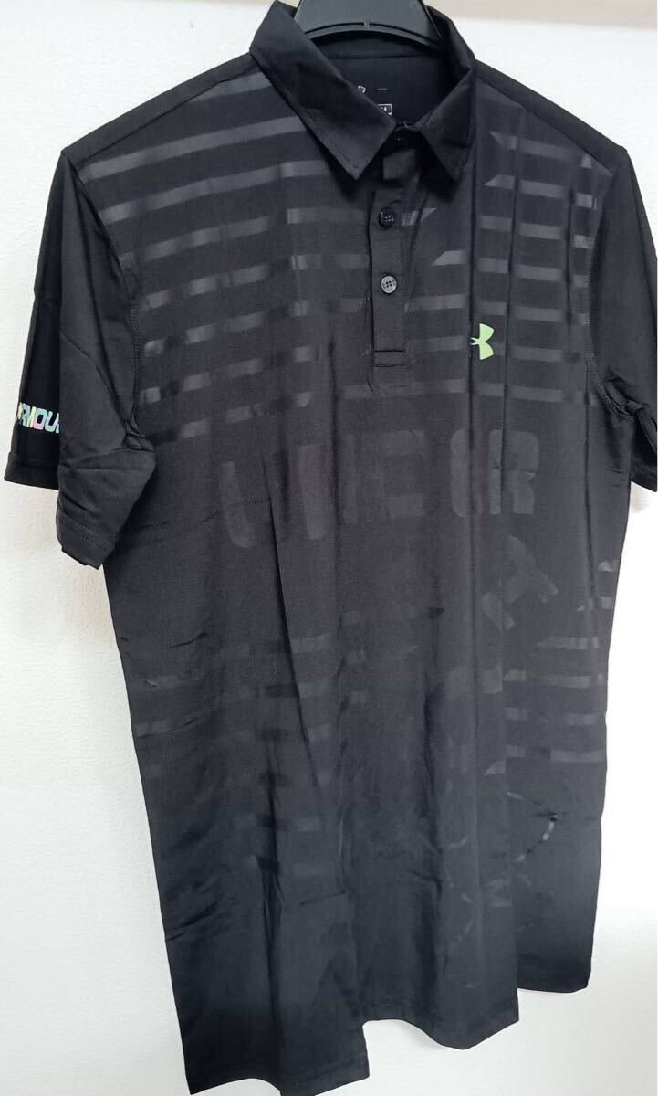 アンダーアーマーポロシャツ／under armour／30ブラック／YOK／2XLサイズ_1