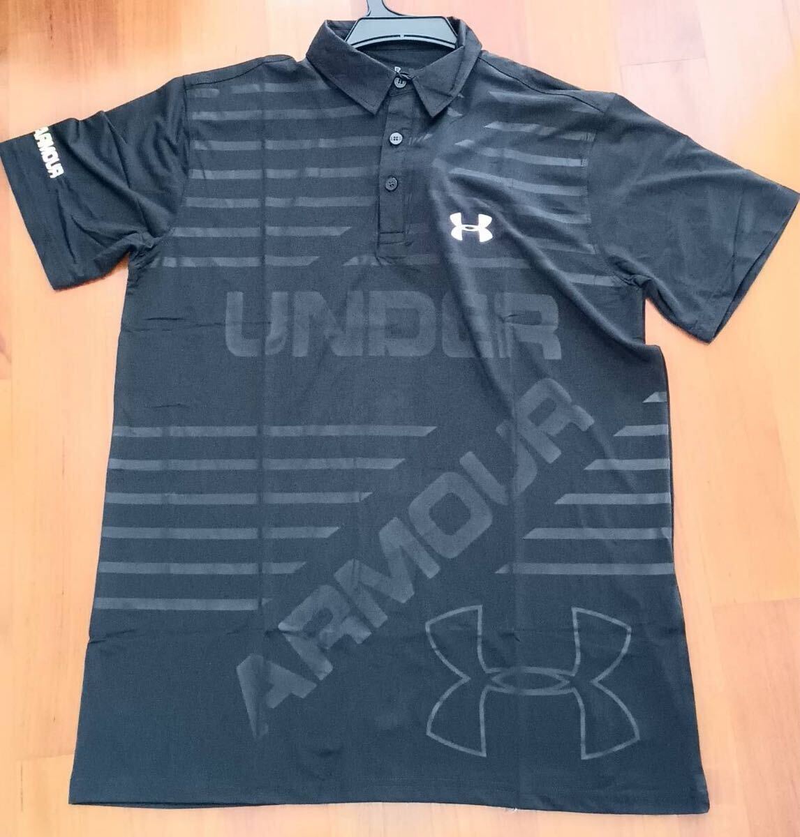 アンダーアーマーポロシャツ／under armour／30ブラック／YOK／2XLサイズ_3