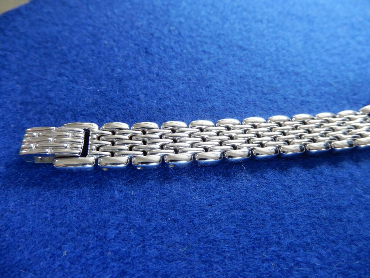 レディース腕時計 SEIKO EXCELINE Quartz　セイコー・エクセリーヌ　クォーツ　宝石付きシルバー文字盤　4N20-0640 _8