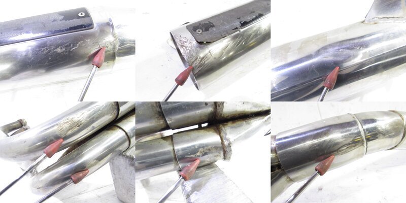 GSX400Sカタナ GK77A 大人気!! JMCA公認 ヨシムラ製 ステンレス ドラッグサイクロンマフラー 検※ GSX250S GSX400インパルス 154Q10_10