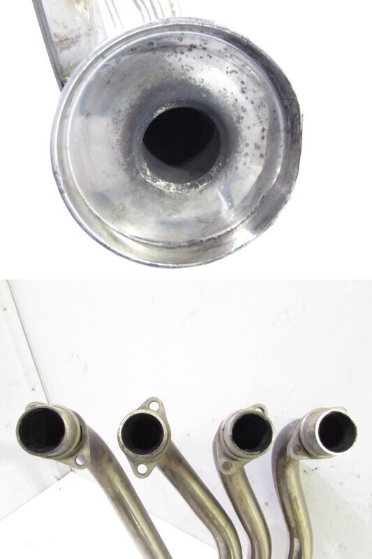 GSX400Sカタナ GK77A 大人気!! JMCA公認 ヨシムラ製 ステンレス ドラッグサイクロンマフラー 検※ GSX250S GSX400インパルス 154Q10_7