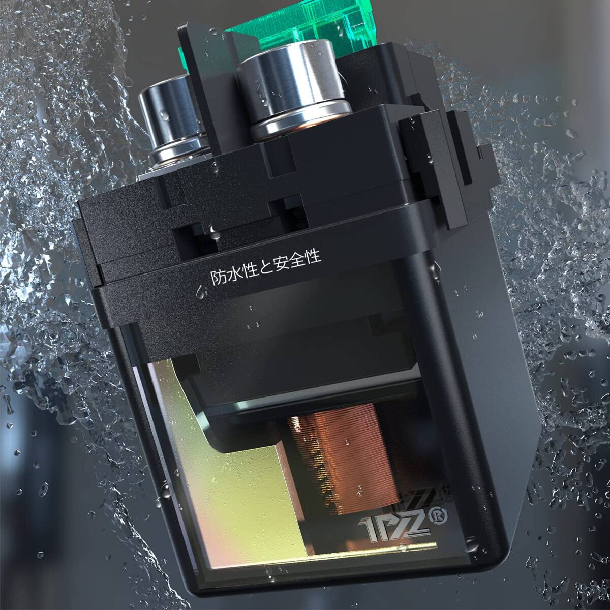 1PZ JP4-MB1 スターター リレー 耐久性 ZZR600 1200 ZRX400 1100 バリオス2 エリミネーター12_3