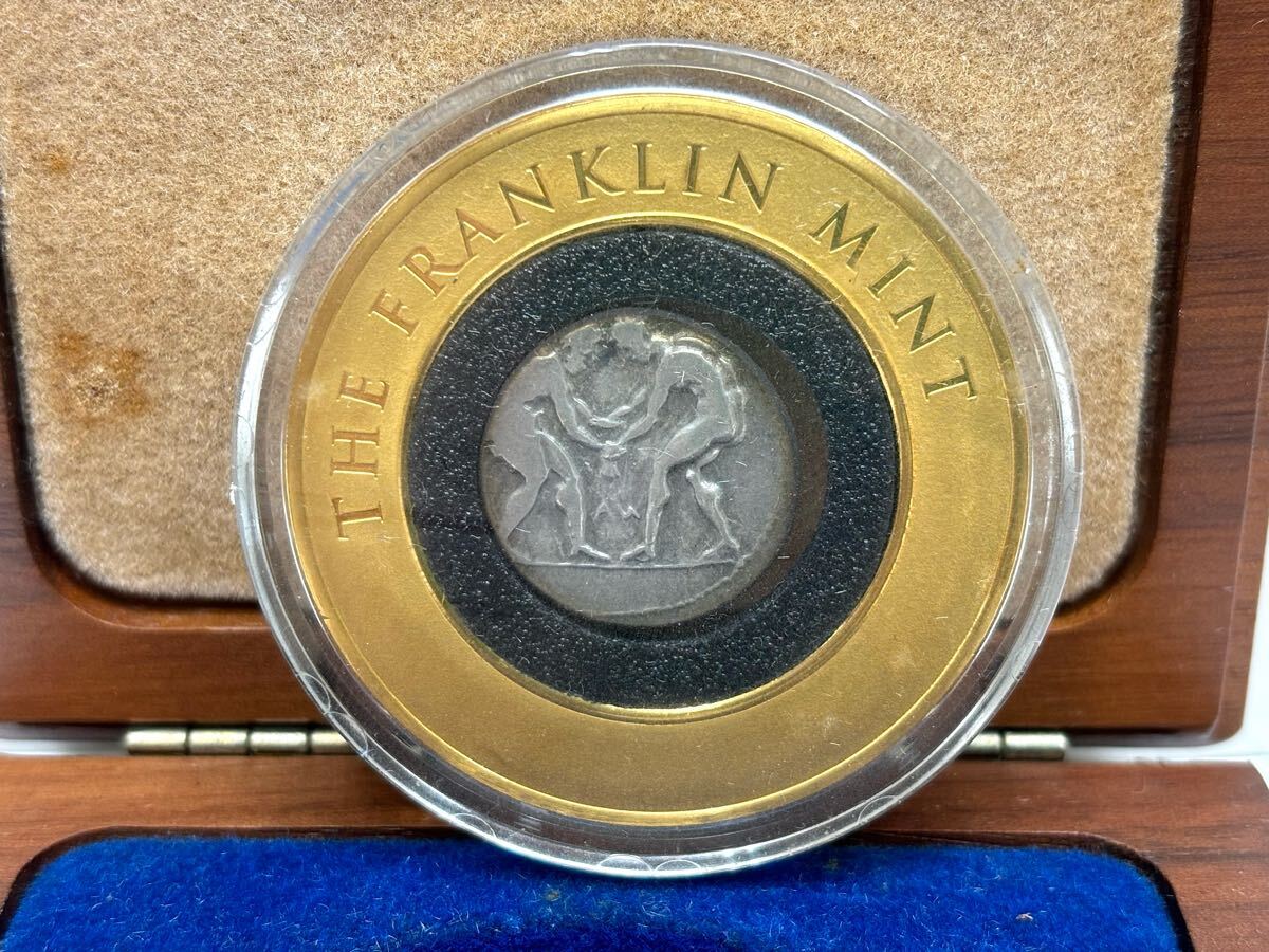 1円〜 フランクリン・ミント 古代オリンピック 銀貨 アスペンダスの