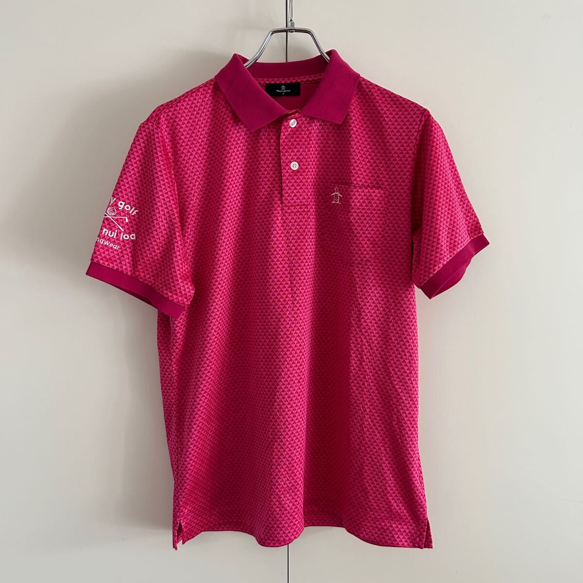 Munshingwear マンシングウェア 半袖ポロシャツ L ゴルフウェア デサント 正規品_2
