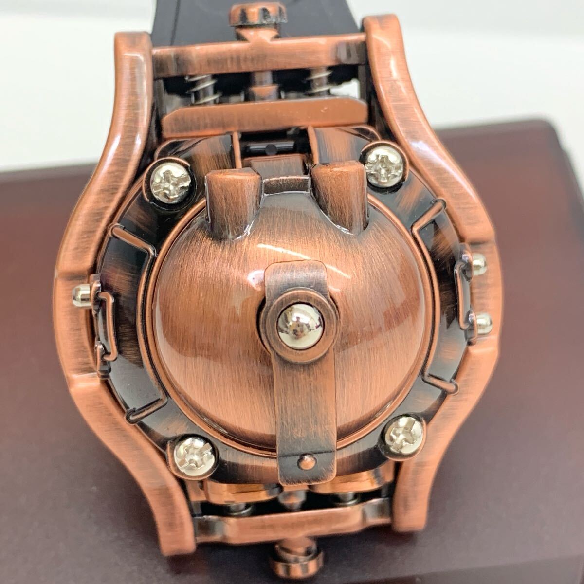 1円~! TOKIMA BANDAI STEAM HEAD 1998 年 バンダイ トキマ 変形 ロボット 腕時計 スチームヘッドウォッチ 動作未確認_3