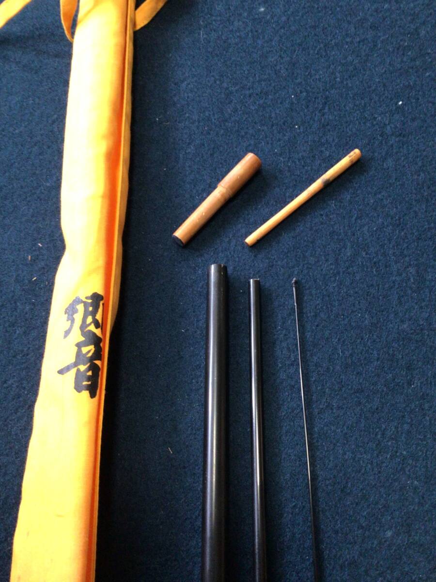 ②　ヘラ竿　響・稲妻　白冴　舞道　3本まとめて　釣竿_2