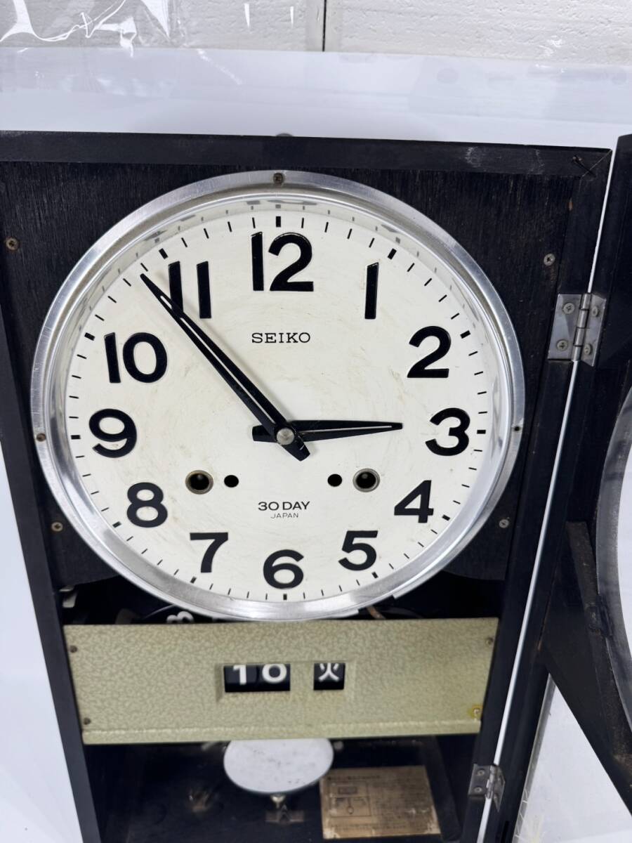 R1 当時物 SEIKO 振子時計 掛時計 セイコー 30DAY ボンボン時計