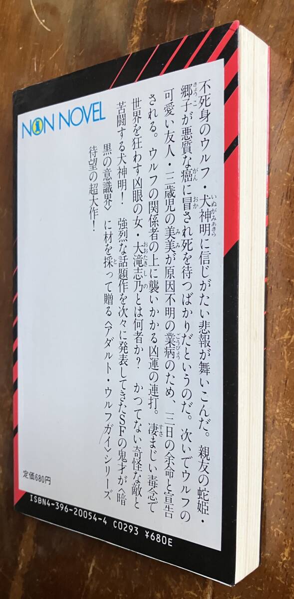 人狼白書　アダルトウルフガイシリーズ６ 平井和正　祥伝社　ノン・ノヴェル　NON NOVEL／250505_2