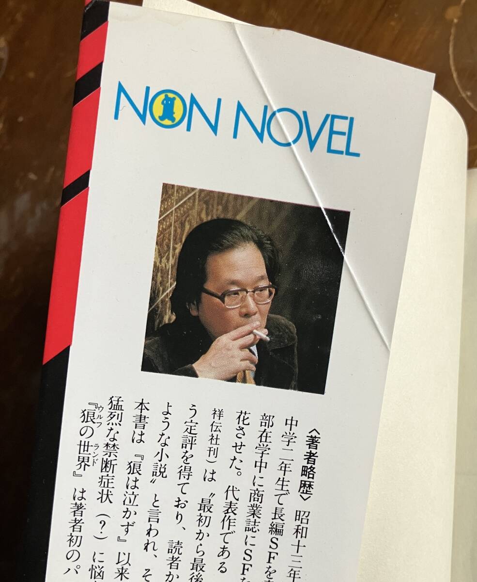 人狼白書　アダルトウルフガイシリーズ６ 平井和正　祥伝社　ノン・ノヴェル　NON NOVEL／250505_3