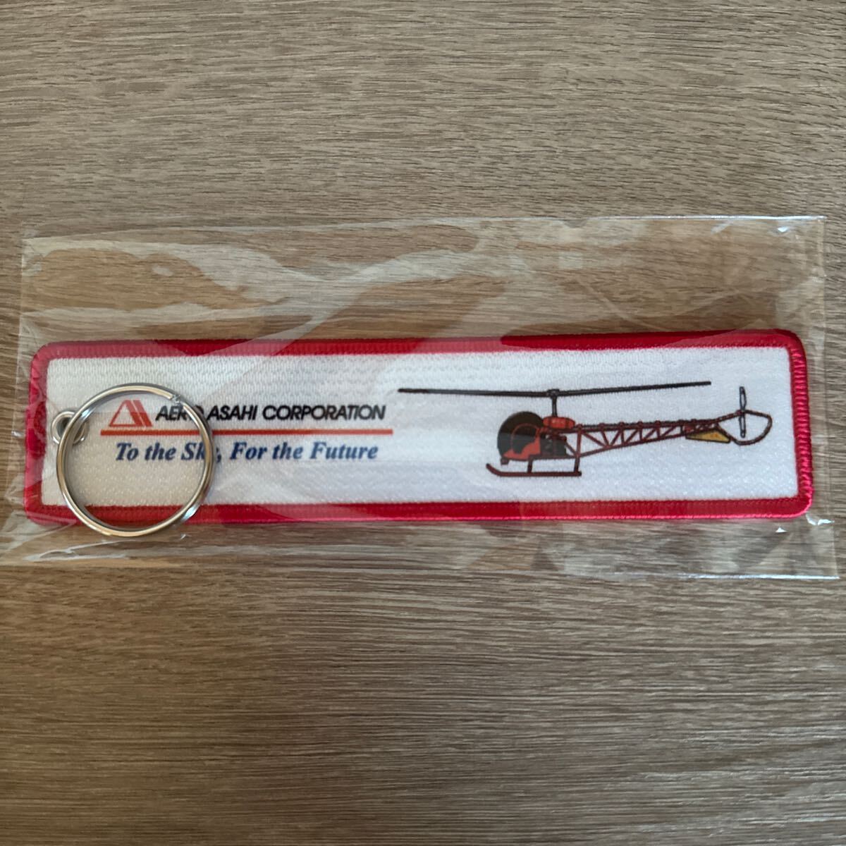 ヘリコプター キーホルダー フライトタグ ベル47 helicopter_1