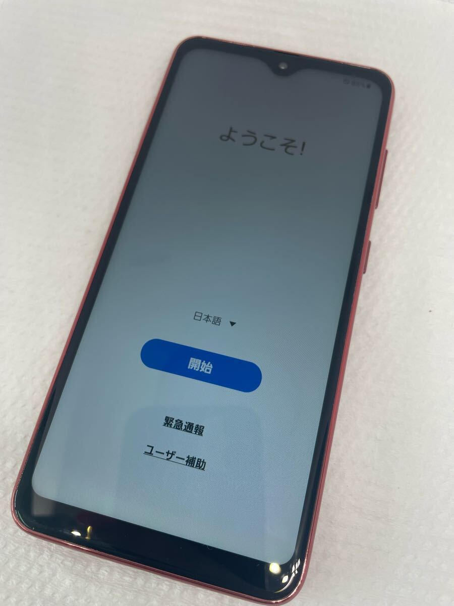 A303 docomo Galaxy SAMSUNG SM-A102DU（ZR） SC-42A レッド 動作確認