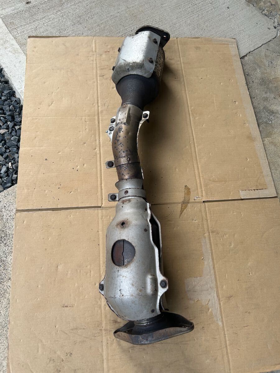 日産 ティーダ純正 触媒 ノート 刻印ED04 コンバーターマフラー HR15 SC11 E11C11 4SD キャタライザー パラジウム ...