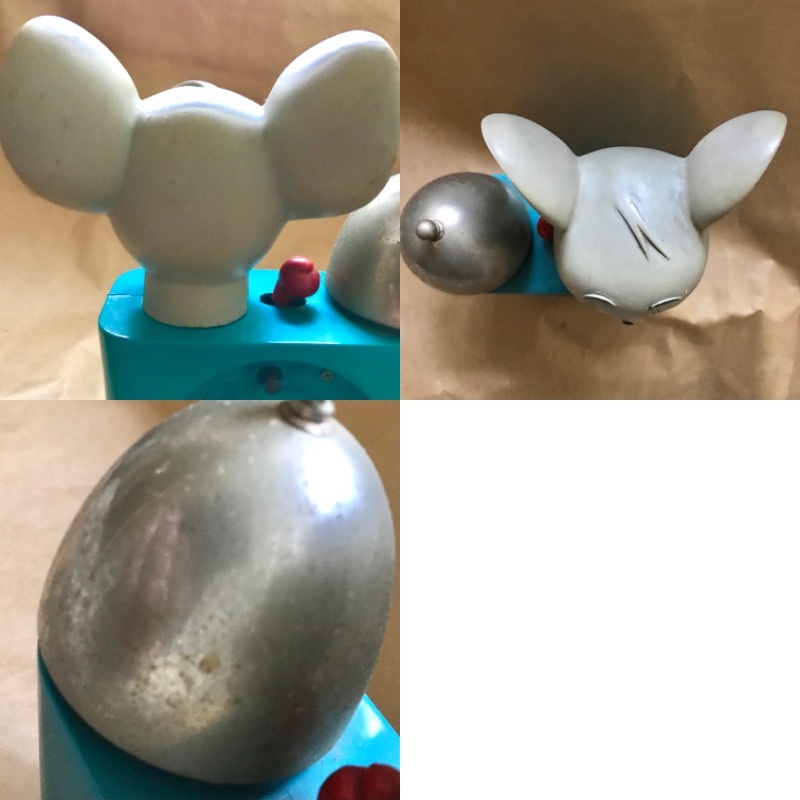 ☆当時物 TOM AND JERRY CJ407 トムとジェリー 目覚まし時計 置き時計