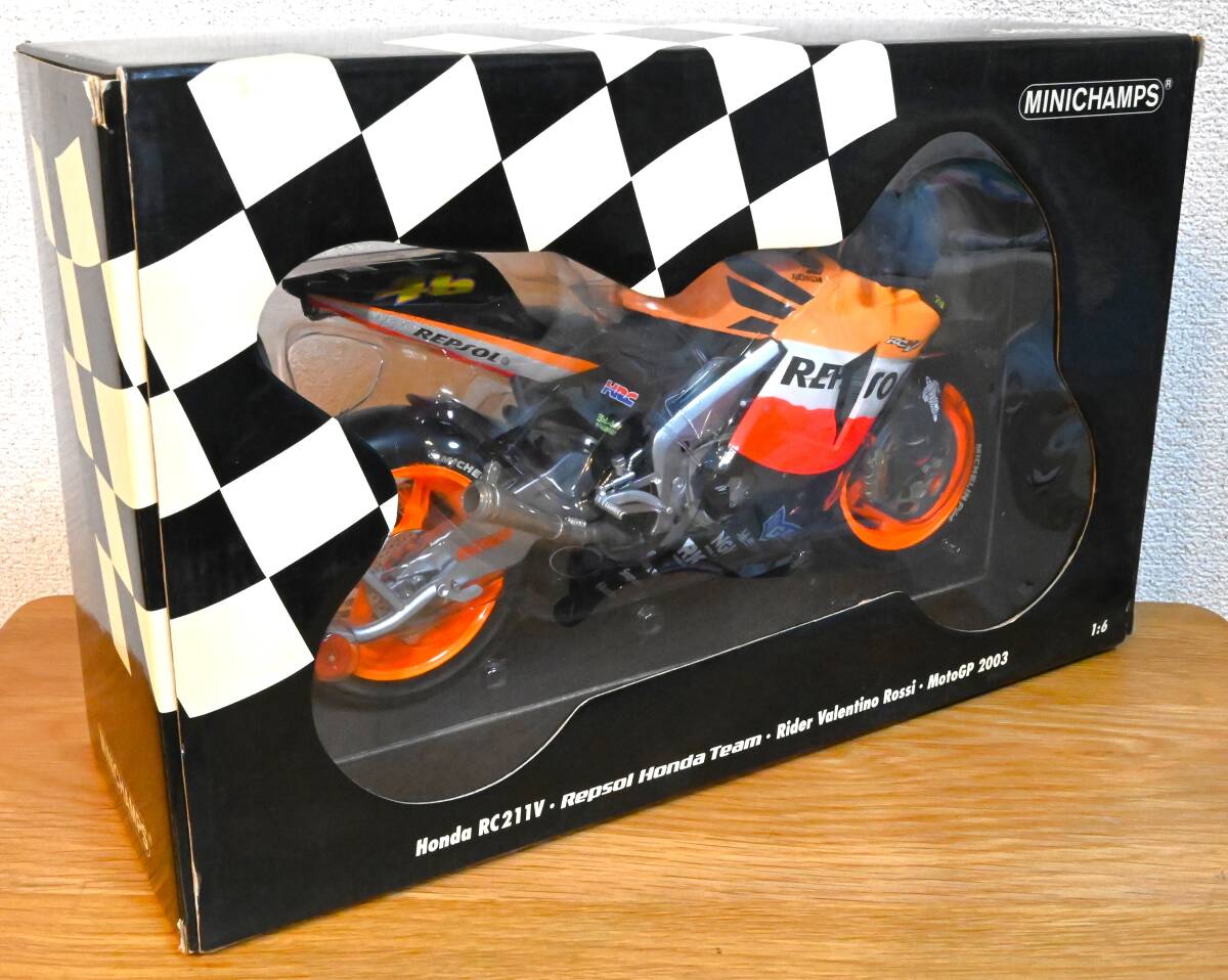 未開封 1/6 ミニチャンプス Honda RC211V MotoGP 2003