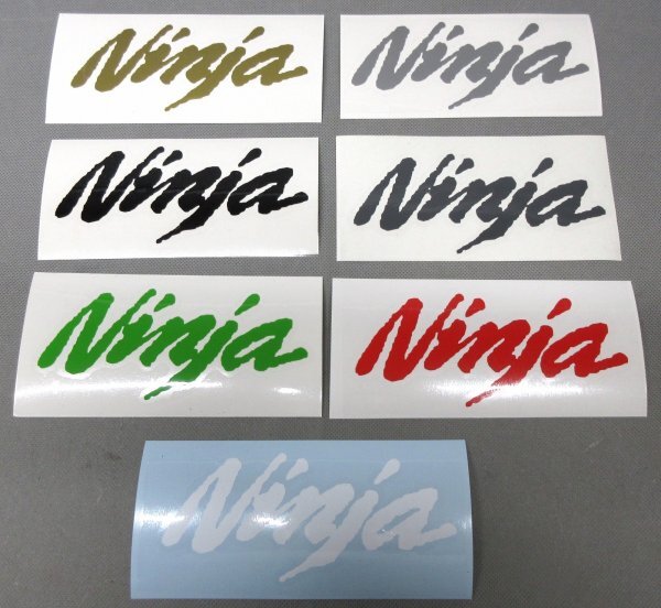 【 Ninja 】切文字ステッカー 2枚セット　_1