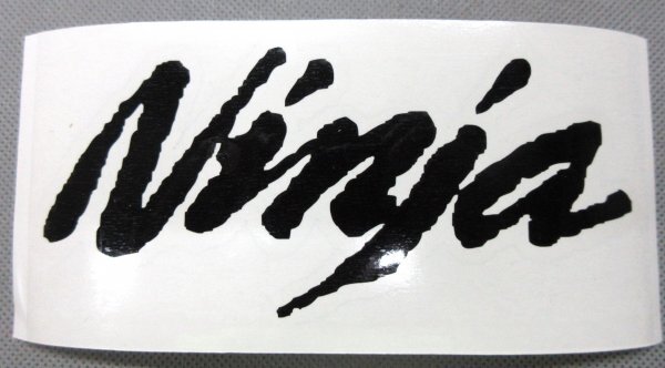 【 Ninja 】切文字ステッカー 2枚セット　_4