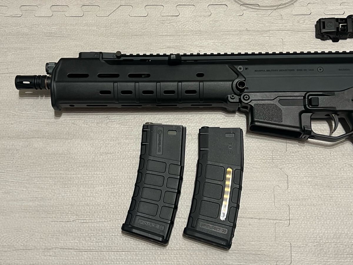 MAGPUL PTS MASADA BK CQB 電動ガン 11.5インチ マグプル ロゴ刻印