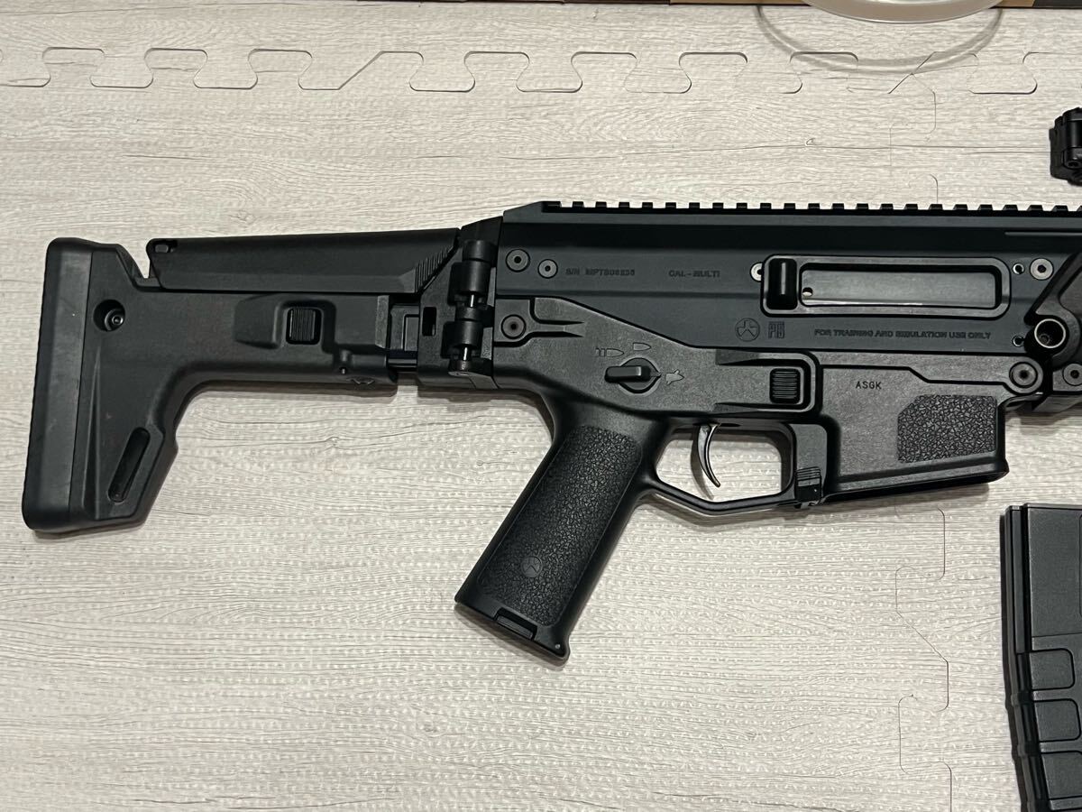 MAGPUL PTS MASADA BK CQB 電動ガン 11.5インチ マグプル ロゴ刻印