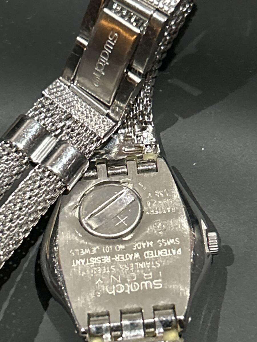 時代物　 SWATCH スウォッチ スイス製 色々まとめて　クロノグラフ　婦人ロングベルト　IRONY ジャンク_10