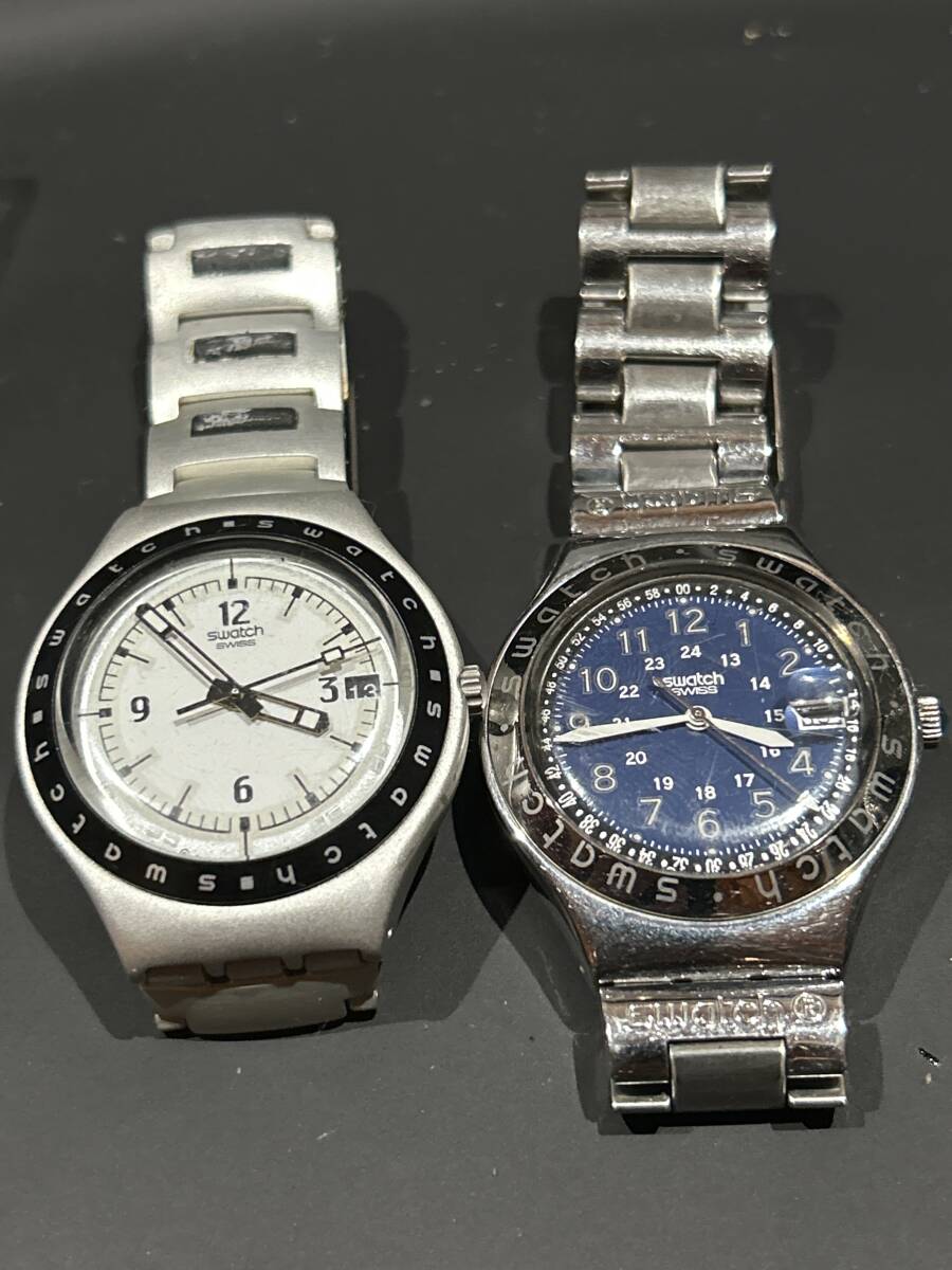 時代物　 SWATCH スウォッチ スイス製 色々まとめて　クロノグラフ　婦人ロングベルト　IRONY ジャンク_3