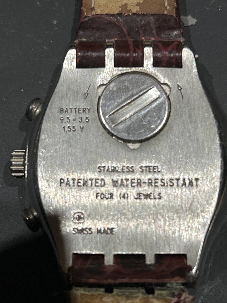 時代物　 SWATCH スウォッチ スイス製 色々まとめて　クロノグラフ　婦人ロングベルト　IRONY ジャンク_6