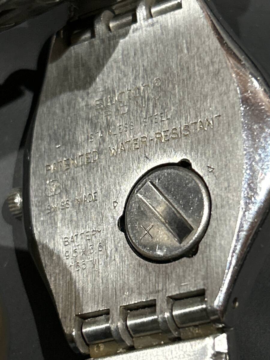 時代物　 SWATCH スウォッチ スイス製 色々まとめて　クロノグラフ　婦人ロングベルト　IRONY ジャンク_9