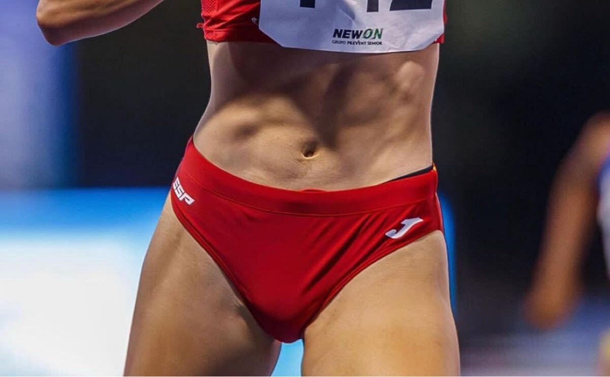 Joma レーシングブルマ 赤 サイズ USA Sサイズ ローライズ 陸上女子