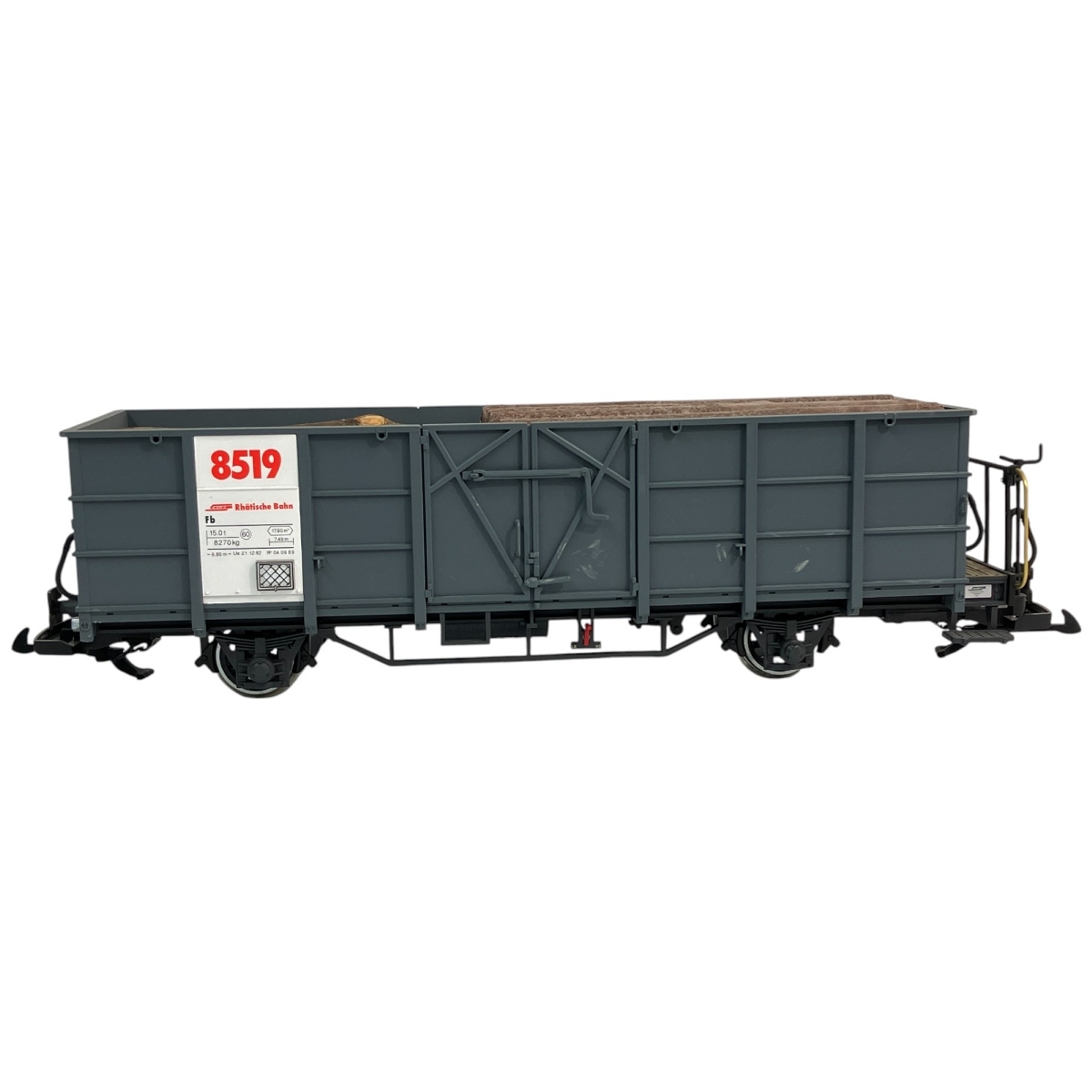 レーマン LGB レーティッシュ鉄道 RhB Fb 8519 無蓋貨車 木材積載 G