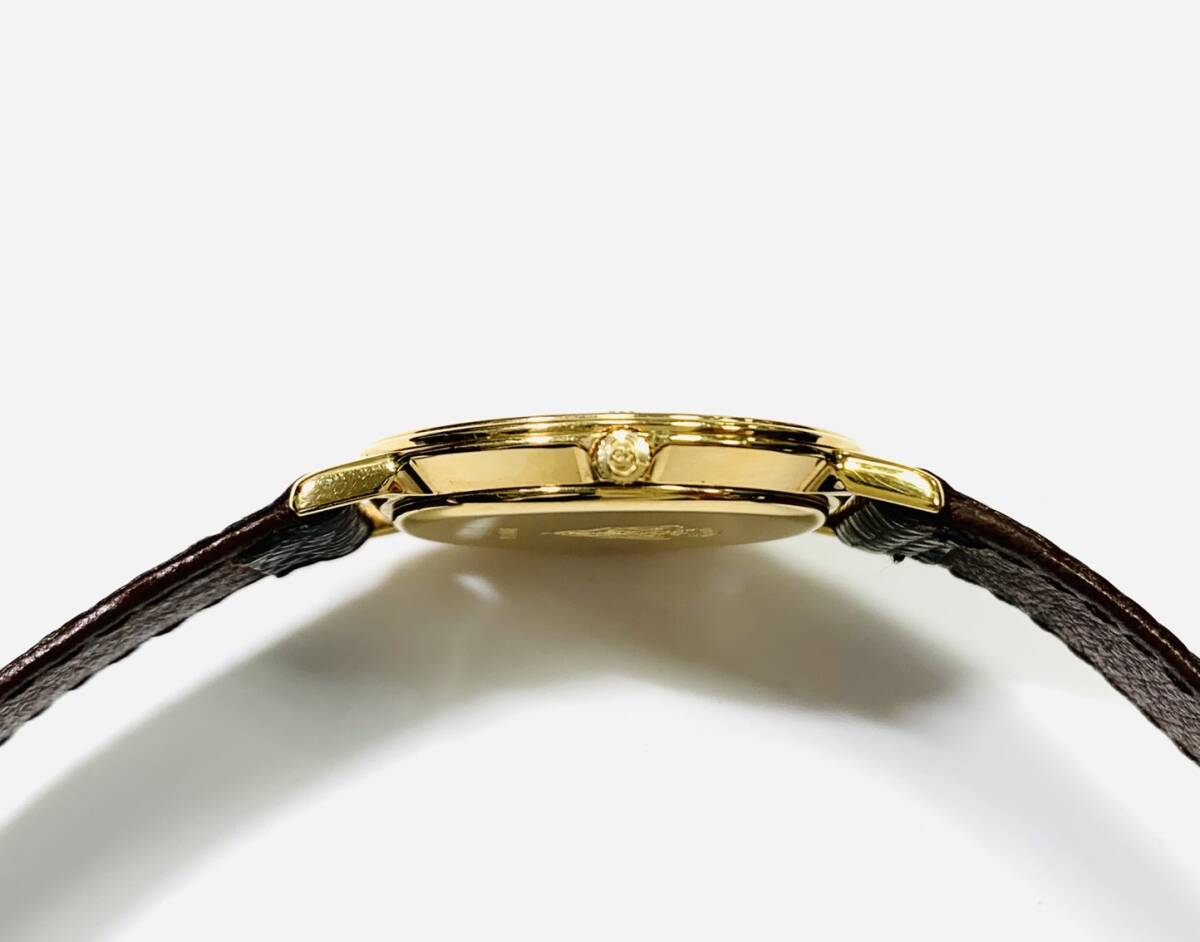 稼働品 GUCCI グッチ 3000.2.M シェリーライン メンズ 腕時計 赤緑