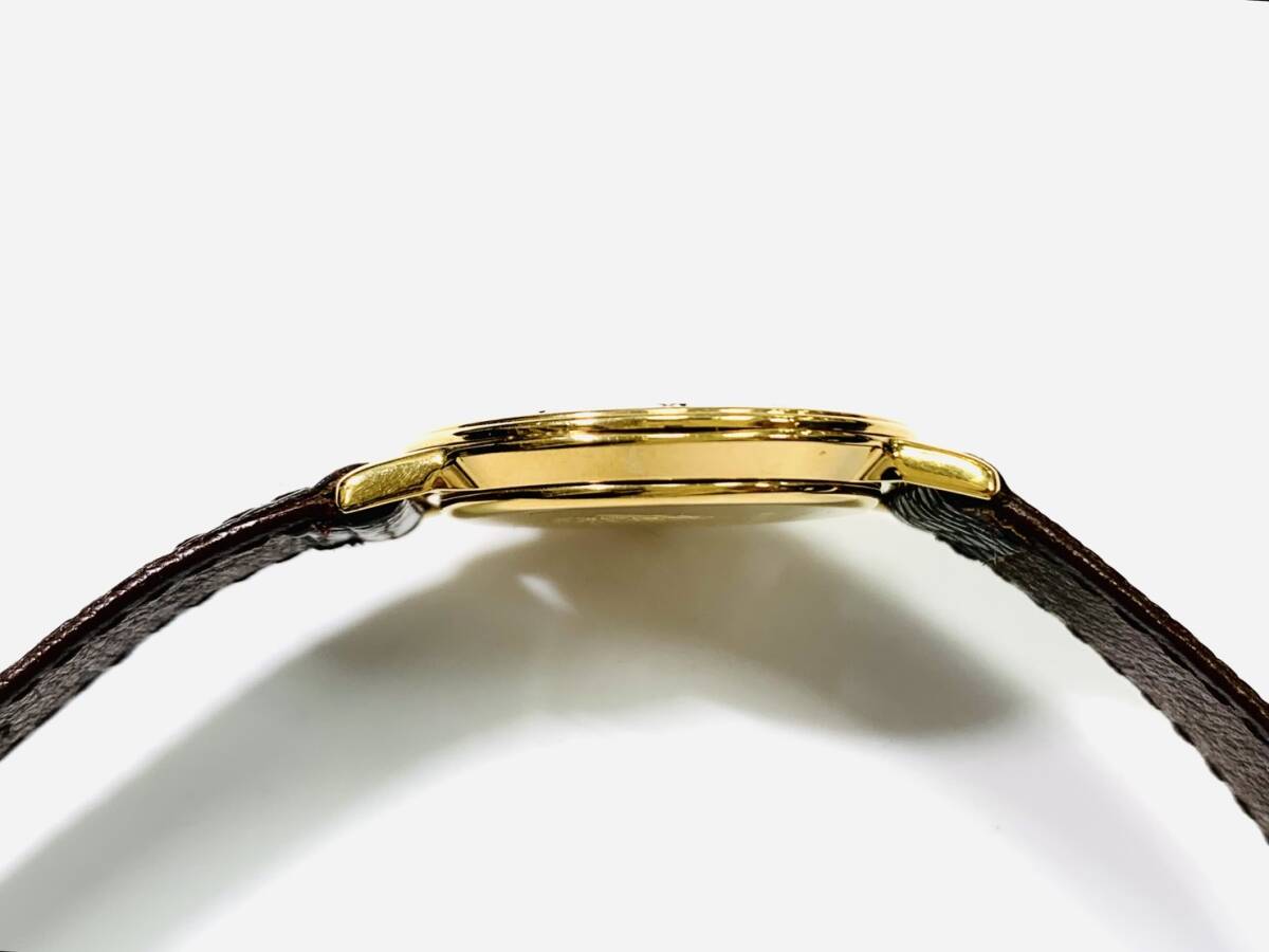 稼働品 GUCCI グッチ 3000.2.M シェリーライン メンズ 腕時計 赤緑