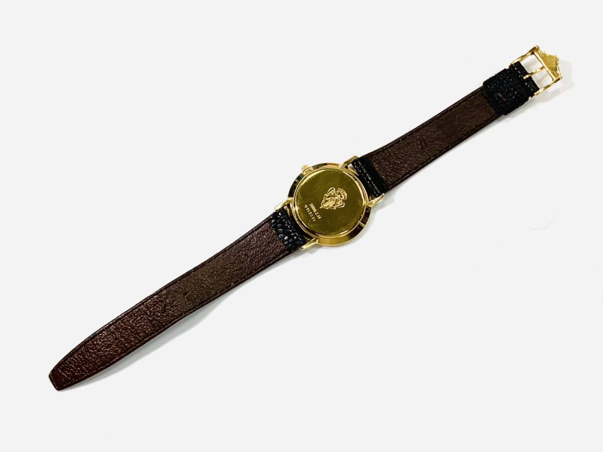 稼働品 GUCCI グッチ 3000.2.M シェリーライン メンズ 腕時計 赤緑