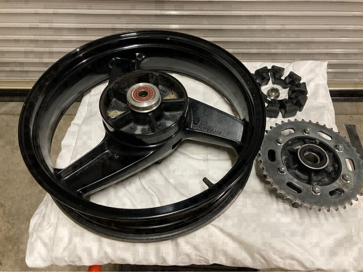 ZRX400 ZRX Ⅱ リアホイール KAWASAKI カワサキ ハブ ハブダンパー