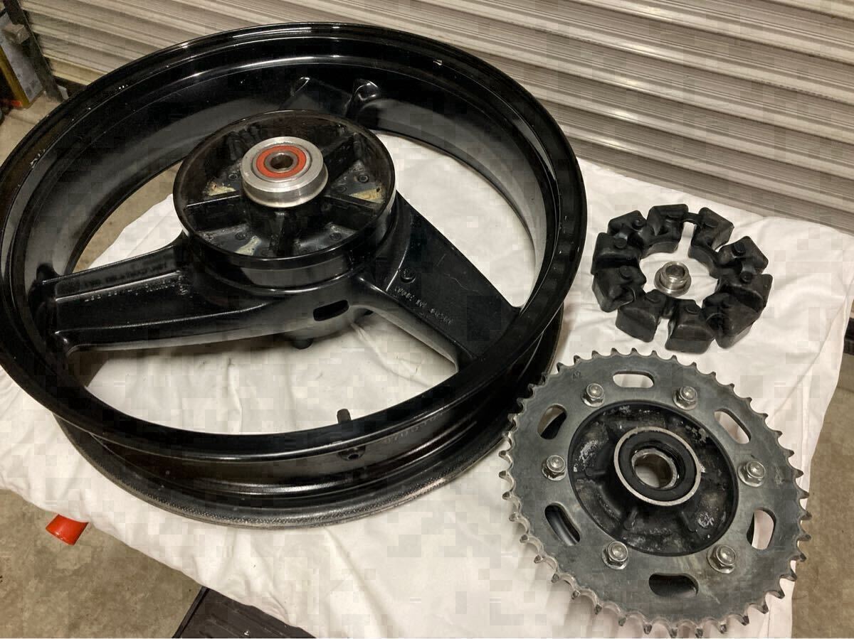 ZRX400 ZRX Ⅱ リアホイール KAWASAKI カワサキ ハブ ハブダンパー