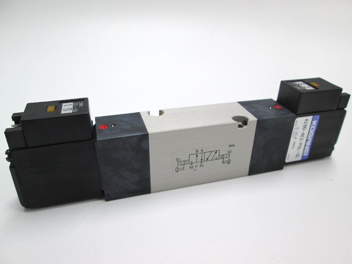 コガネイ　電磁弁 A180-4E2-PSL-3L　未使用品_2