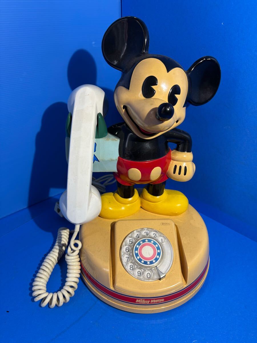ミッキーマウス 昭和レトロ アンティーク レトロ ディズニー ダイヤル