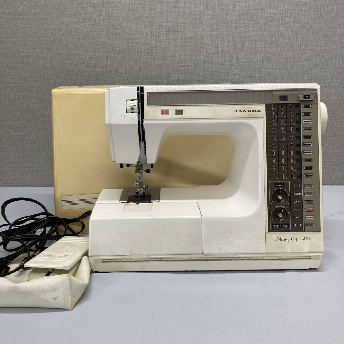 △ JANOME ジャノメ ミシン コンピューターミシン メモリークラフト 