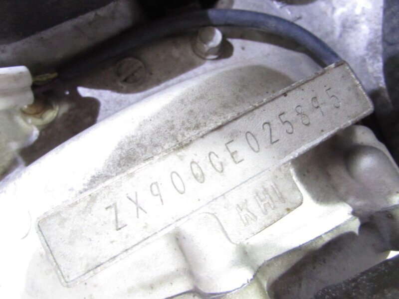 ZX-9R ZX900C 大人気!! 始動確認済 純正 エンジンASSY セル動作OK 検