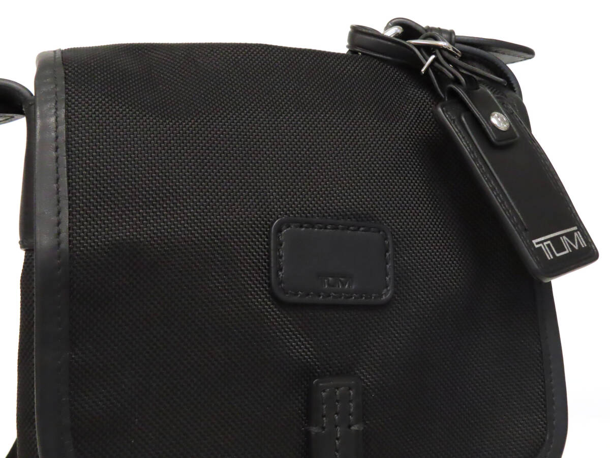 OF25056 新品同様 極美品 TUMI トゥミ フラップ ボディバッグ ナイロン