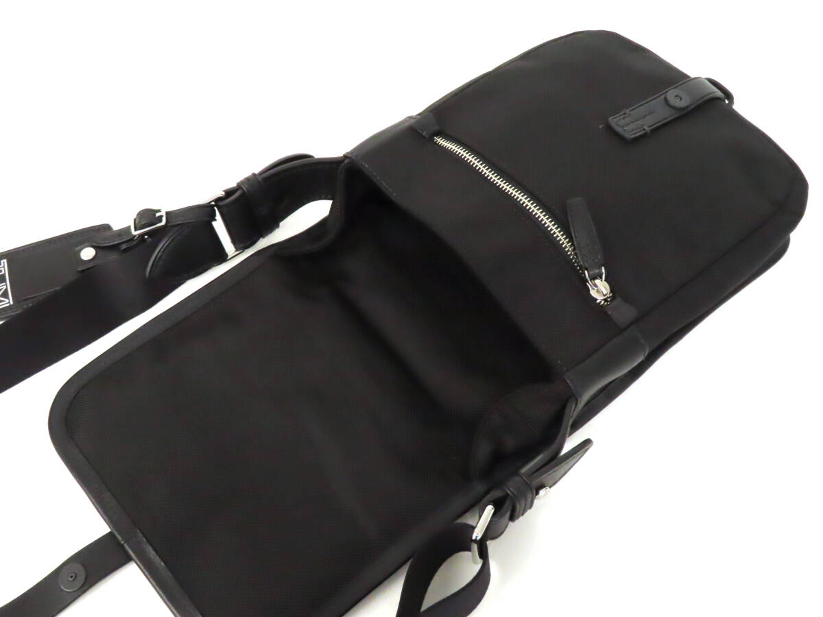 OF25056 新品同様 極美品 TUMI トゥミ フラップ ボディバッグ ナイロン