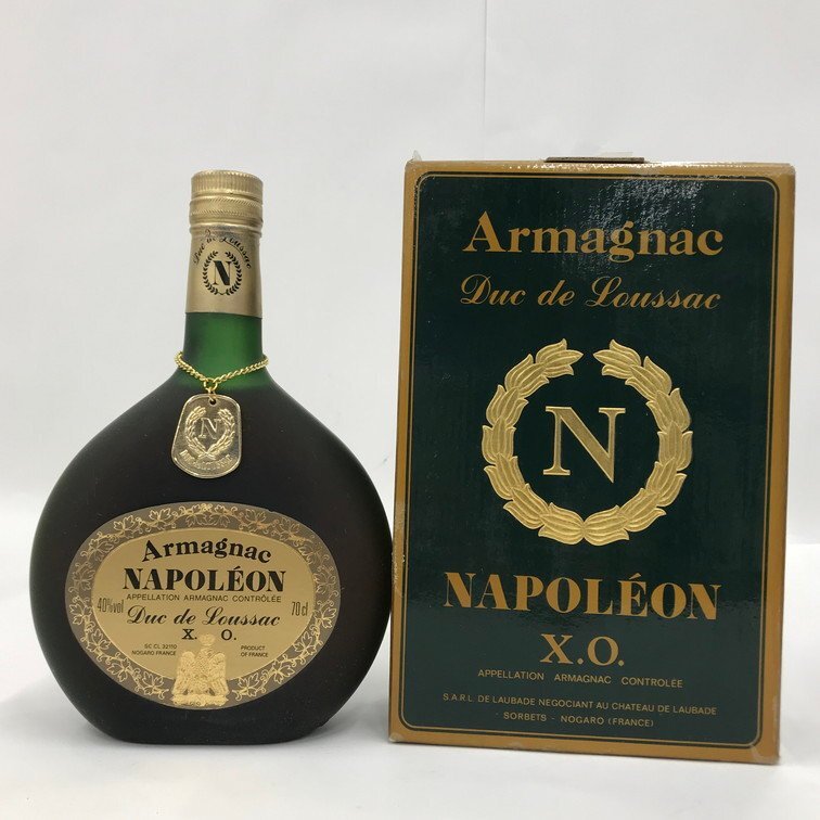 Duc de Loussac デュク ド ルサック アルマニャック ナポレオン XO 箱