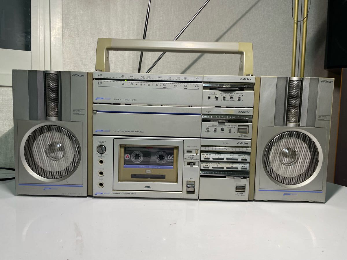 希少 動作品ビクター Victor PC-5 ラジカセ整備品(ラジカセ)｜売買され