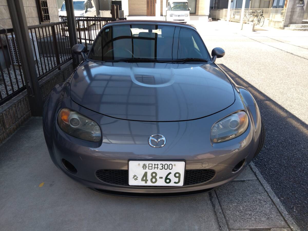 2006年式（平成18年4月） NCEC ロードスター VS 6MT ブラウンレザー 17インチAW 10万円売切_1