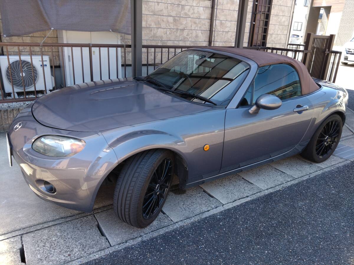 2006年式（平成18年4月） NCEC ロードスター VS 6MT ブラウンレザー 17インチAW 10万円売切_2