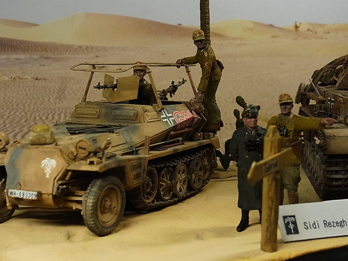 1/35ドラゴン　４号戦車E型とドラゴングライフの簡単ジオラマジャンク_3