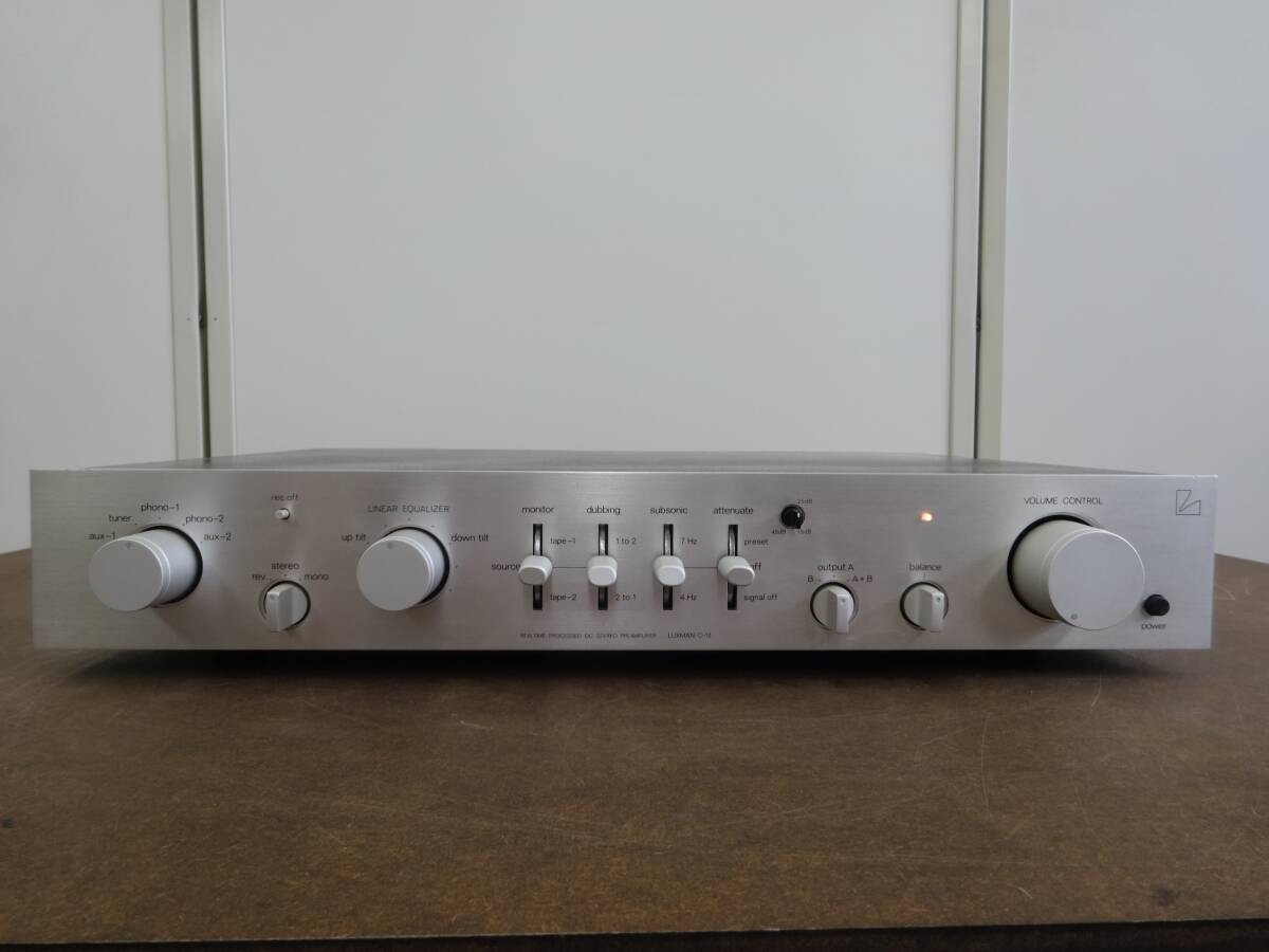 LUXMAN ラックスマン プリアンプ C-12 _1