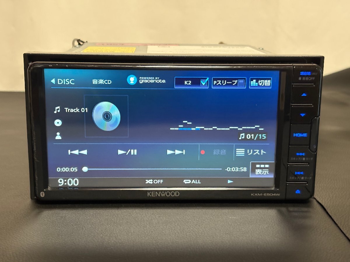 KXM-E504W スズキ純正 ケンウッド製 整備済 メモリーナビ 地デジ